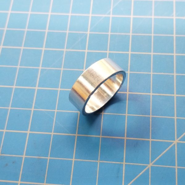 Aluminum Headset Spacer. Silver. 1 inch