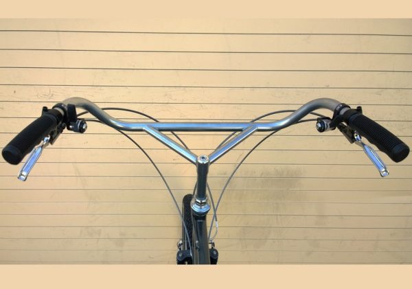 Handlebar - Nitto Boscomoose. CroMo dullbrite (B909) - quill