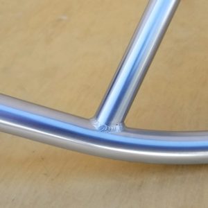 Handlebar - Nitto Bullmoose. dull bright TIG - 150mm reach. 190mm quill (B901R)