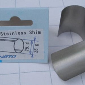 Handlebar Shim - Nitto Stainless 25.4mm to 26.0mm